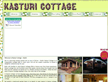 Tablet Screenshot of kasturicottage.com